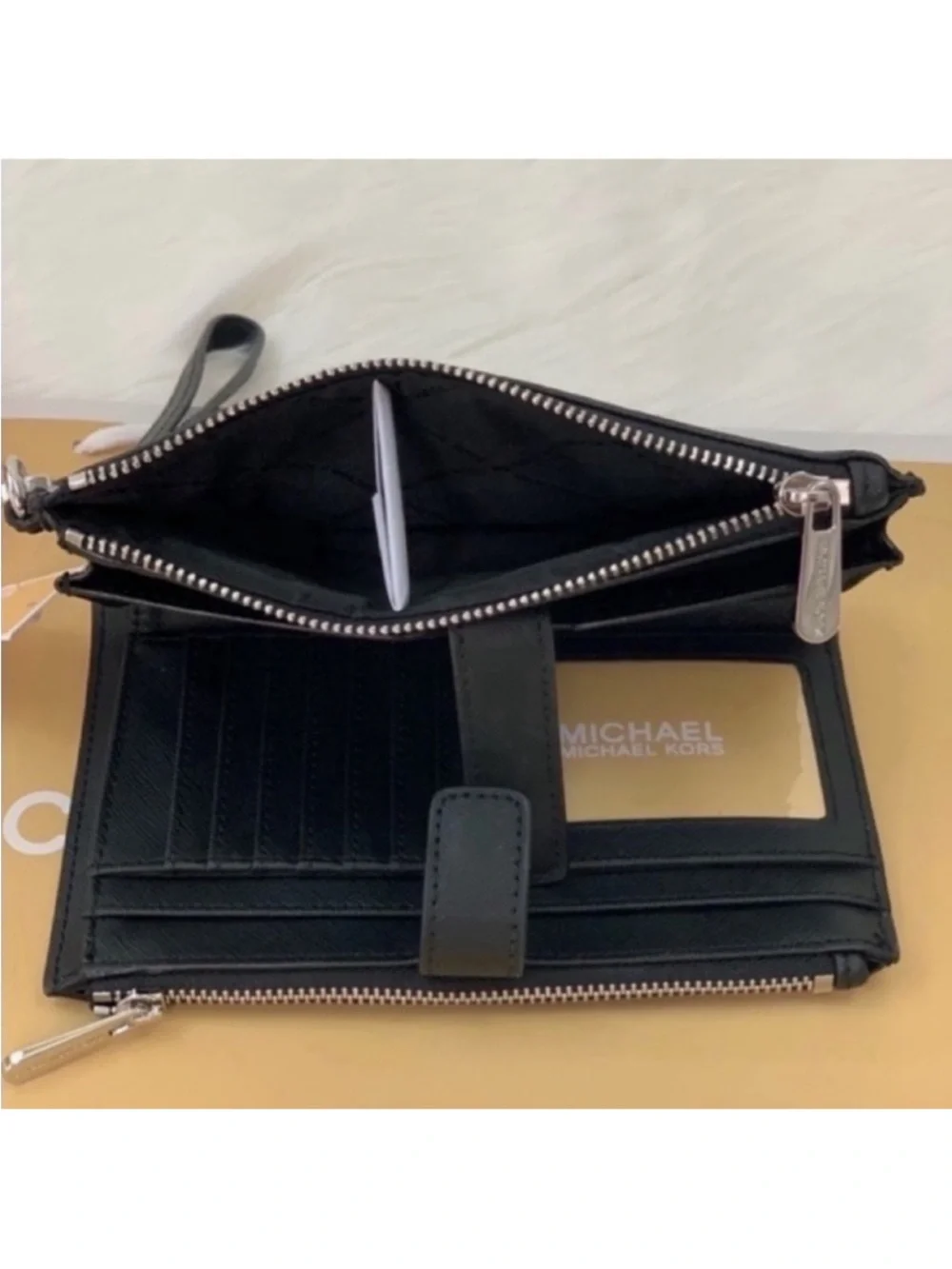 Michael Kors DoubleZip wallet Wristlet